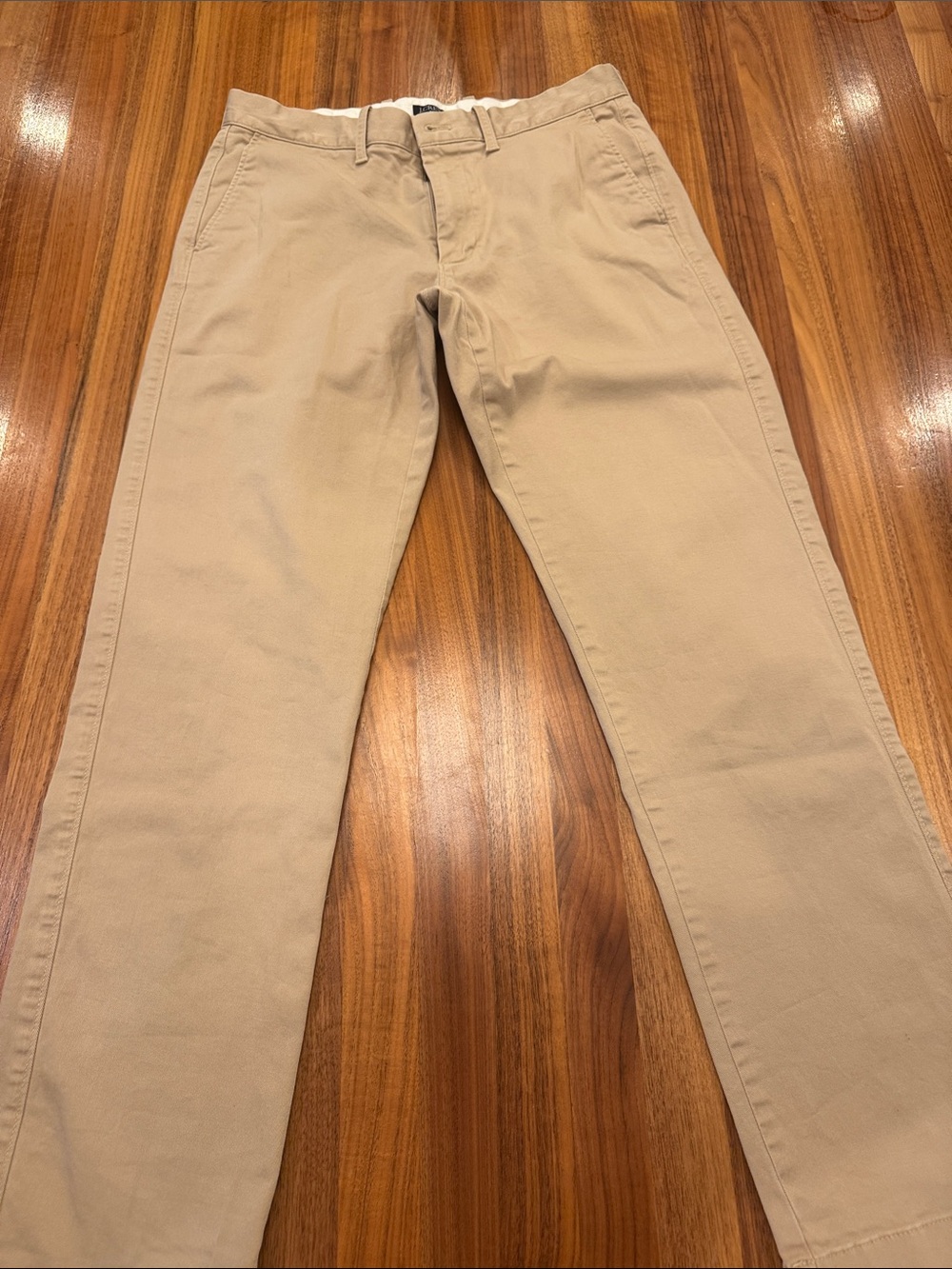 3 pairs J. Crew Men's Tan Khaki Chino Pants